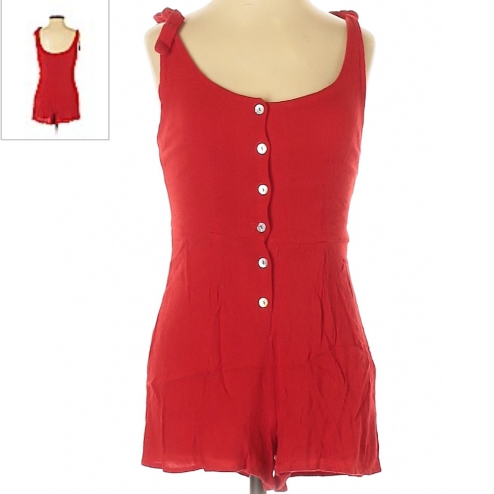 XS Red Romper
